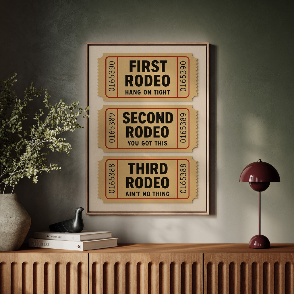 Rodeo Tickets – Life's Little Lessons, Western Style