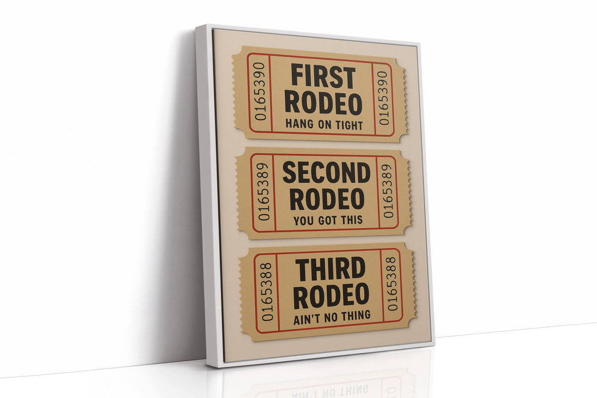 Rodeo Tickets – Life's Little Lessons, Western Style