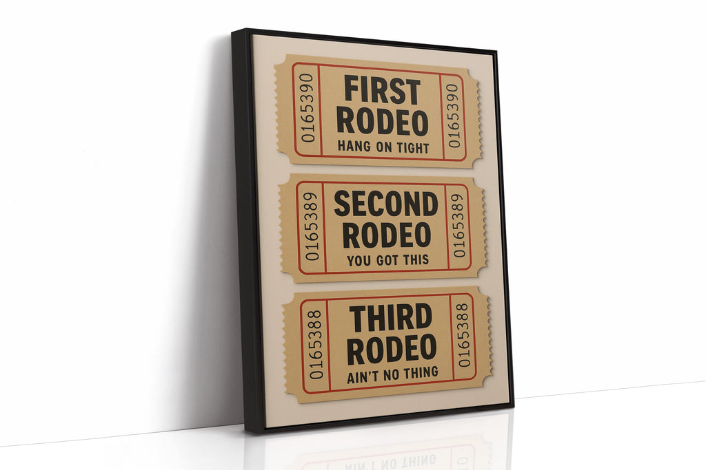 Rodeo Tickets – Life's Little Lessons, Western Style