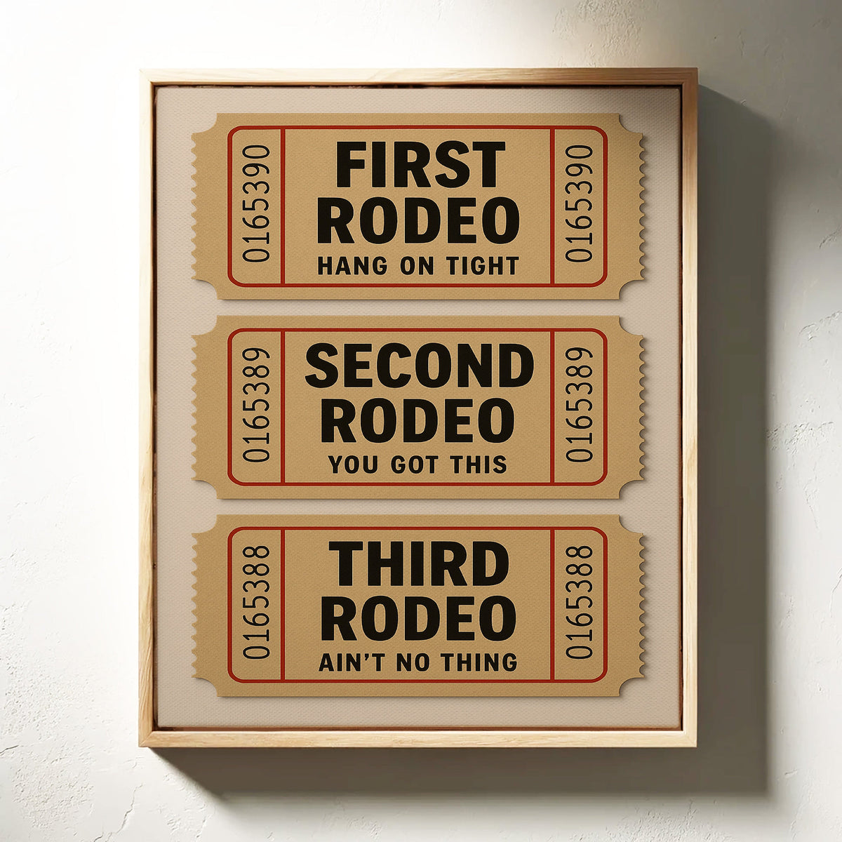 Rodeo Tickets – Life's Little Lessons, Western Style