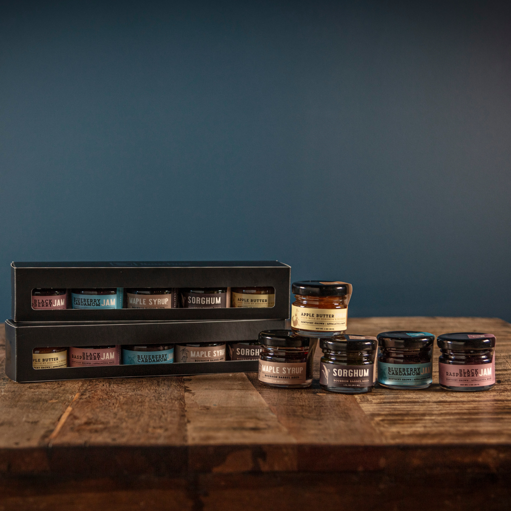 Bourbon Barrel Jams Gift Set - Five Flavors