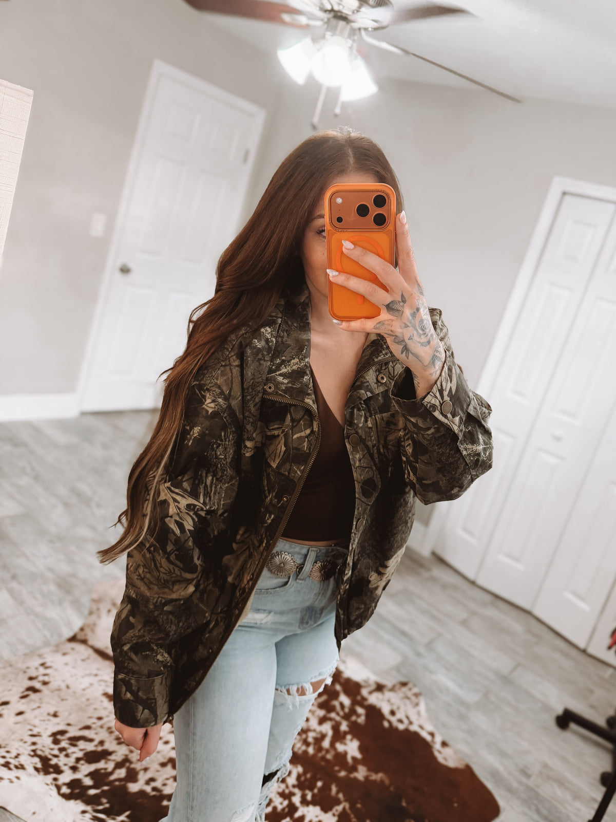 Camo Oversize Jacket