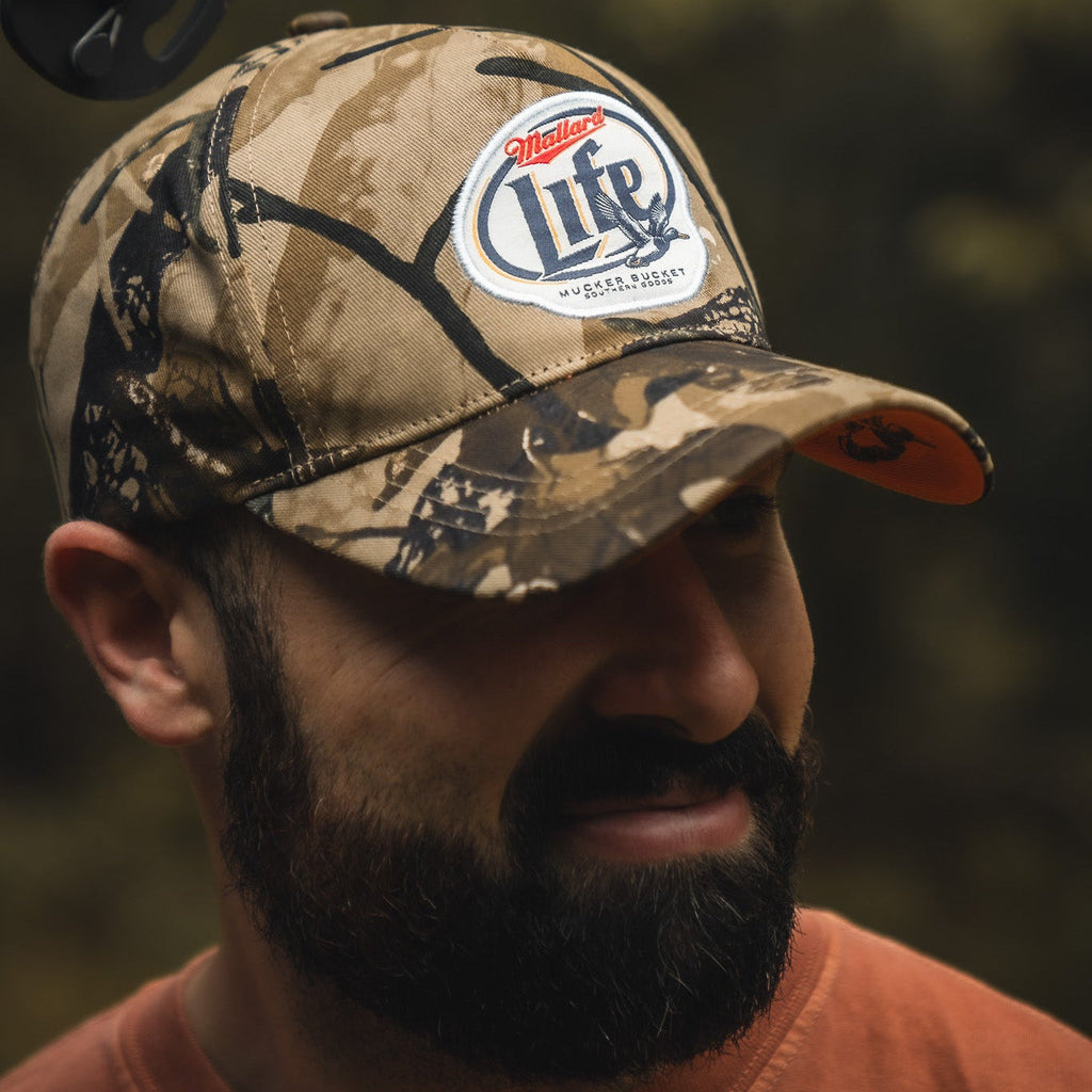 Mallard Life Deadwood Camo Bucket