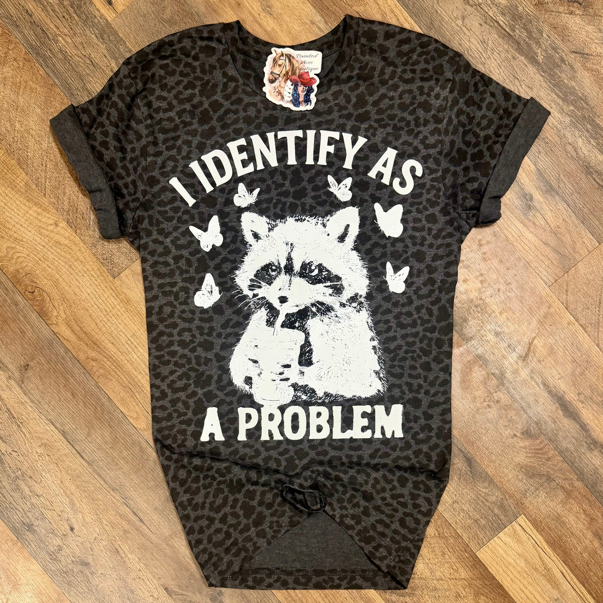 I Identify As The Problem | Funny Country Graphic T-Shirt