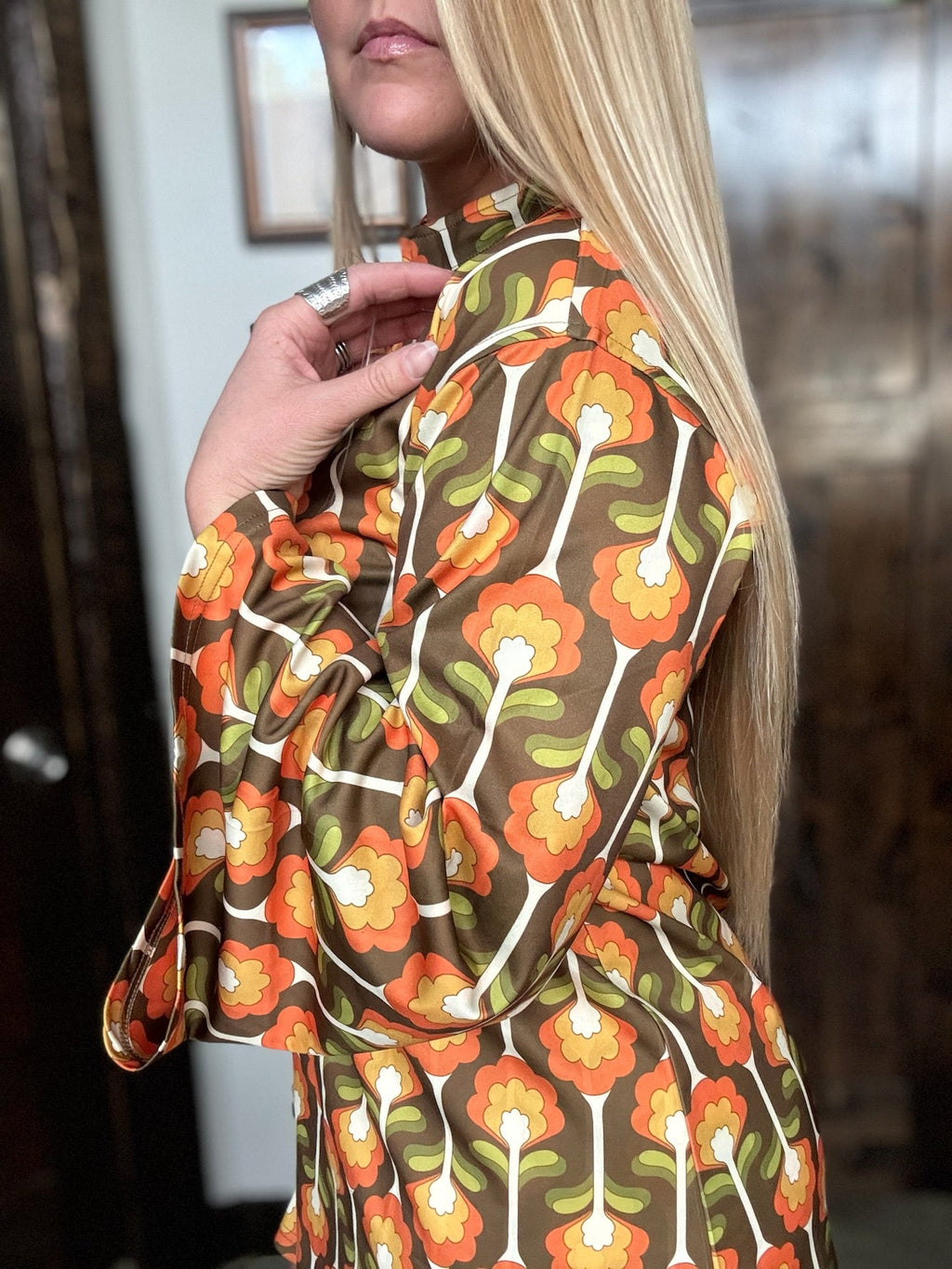 Cradle of Love Woman Retro Tulip Dress