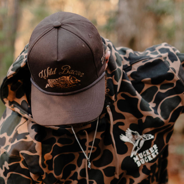 "Wild Bacon" Vintage Bucket