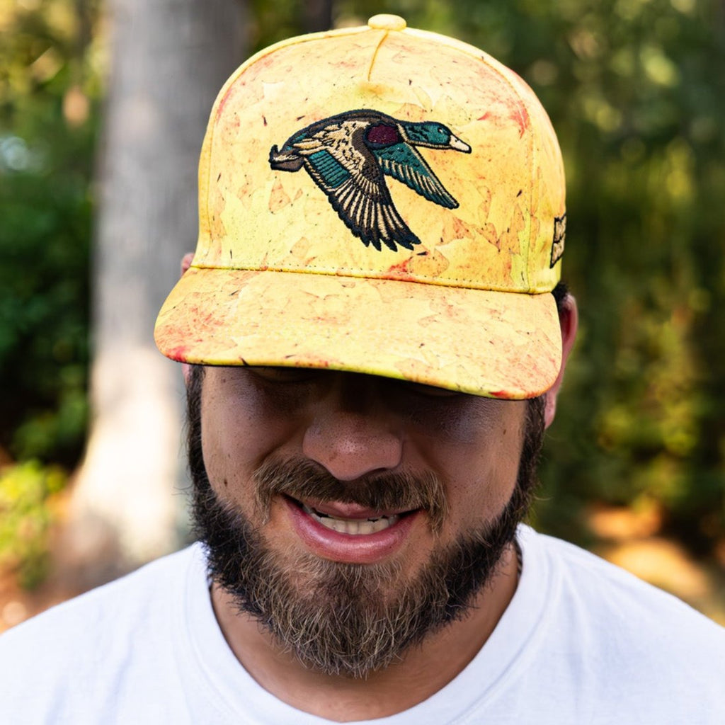Golden Leaf Camo Duck Bucket