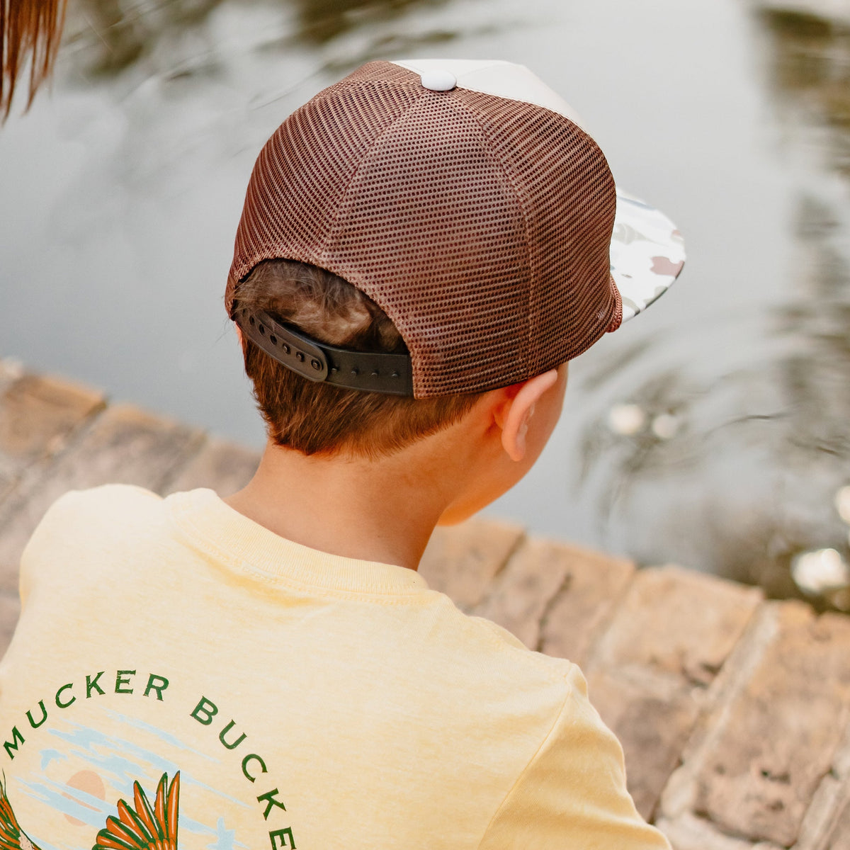Camo Youth Duck Bucket