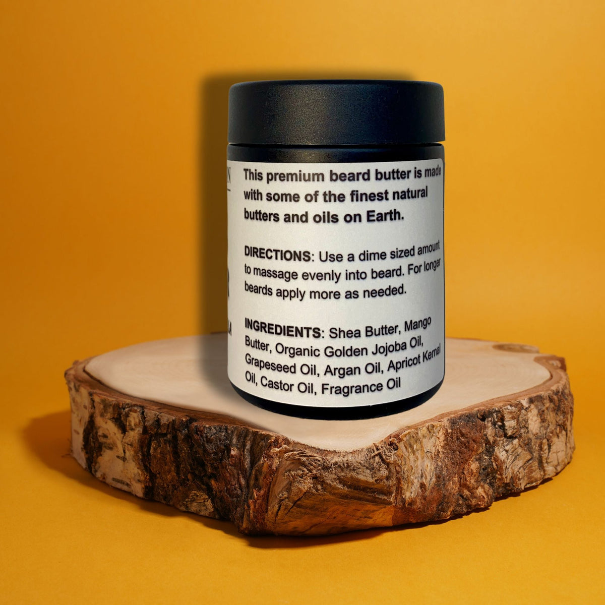 Bourbon & Vanilla Beard Butter