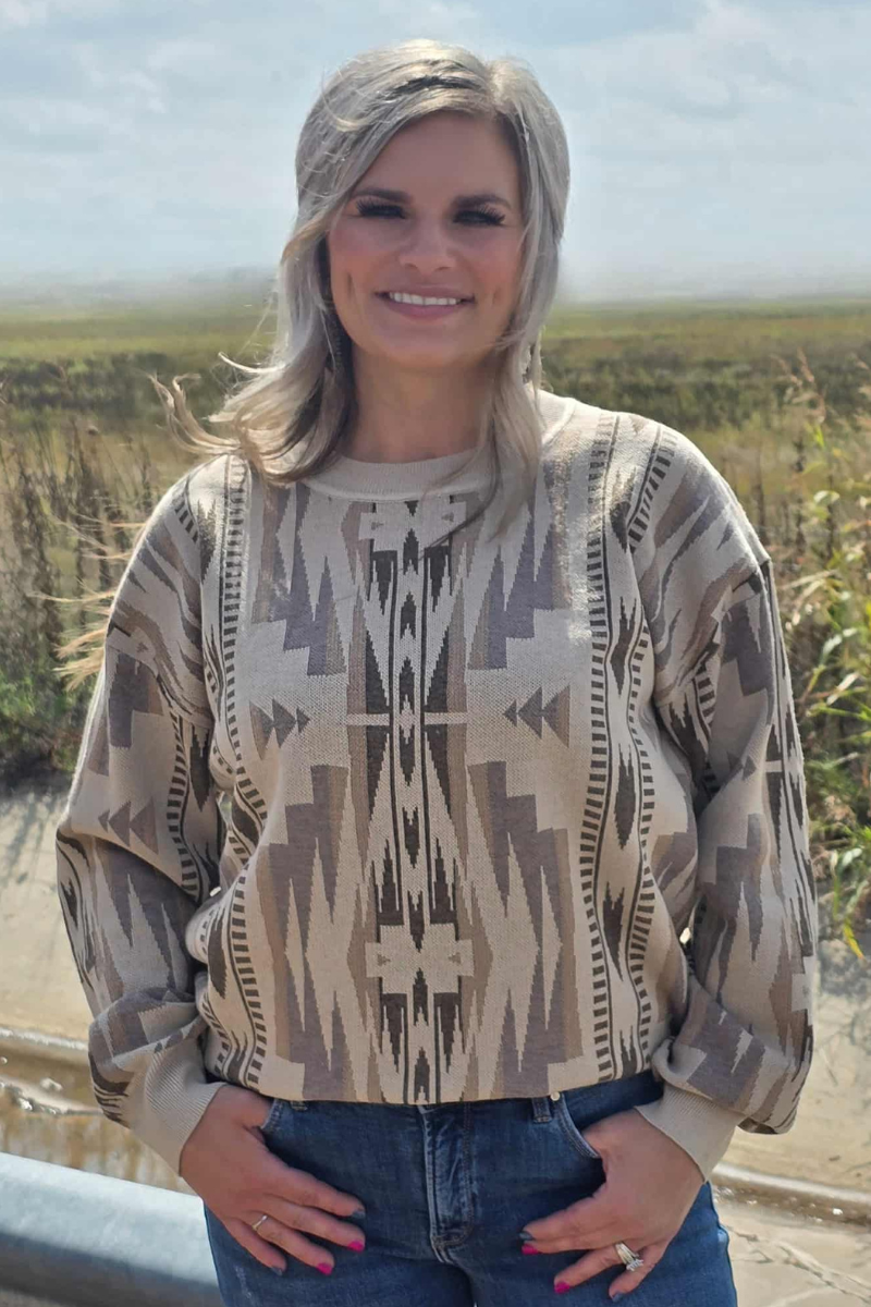 Wyoming Aztec Sweater