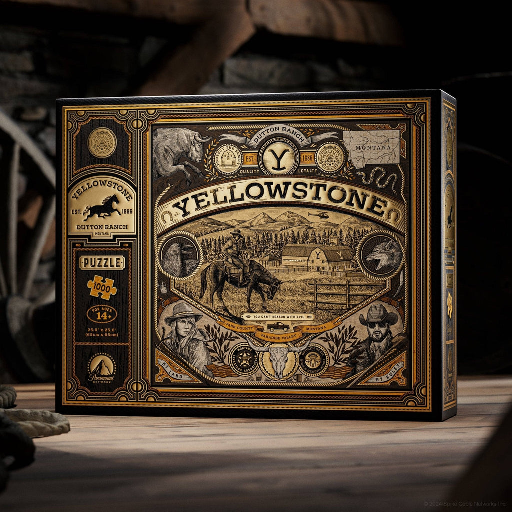 Yellowstone Dutton Ranch 1000 Piece Jigsaw Puzzle | Theory11