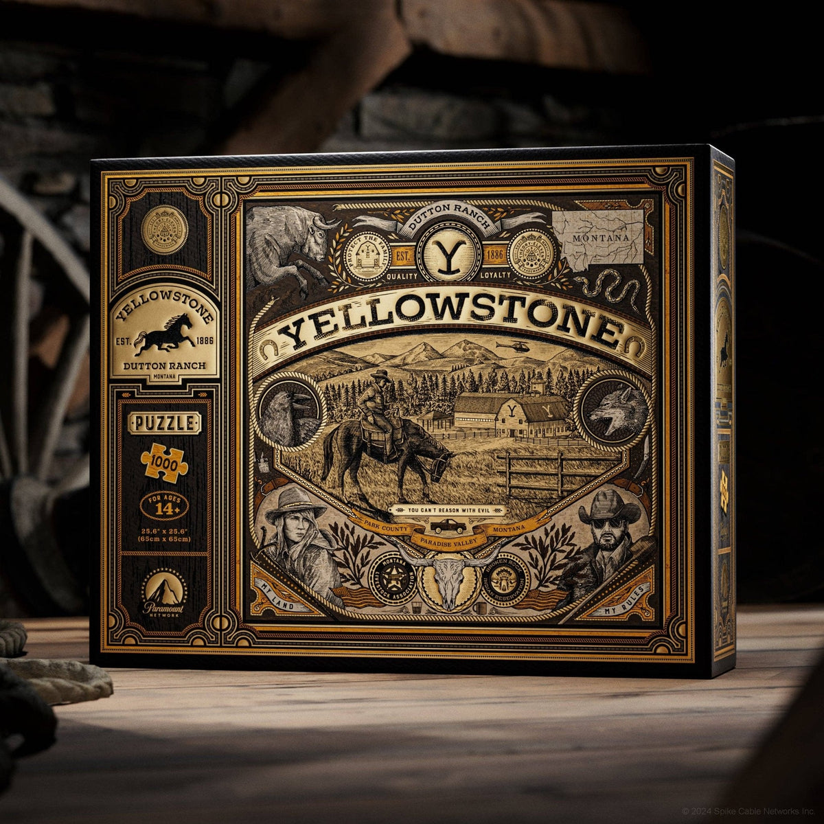 Yellowstone Dutton Ranch 1000 Piece Jigsaw Puzzle | Theory11
