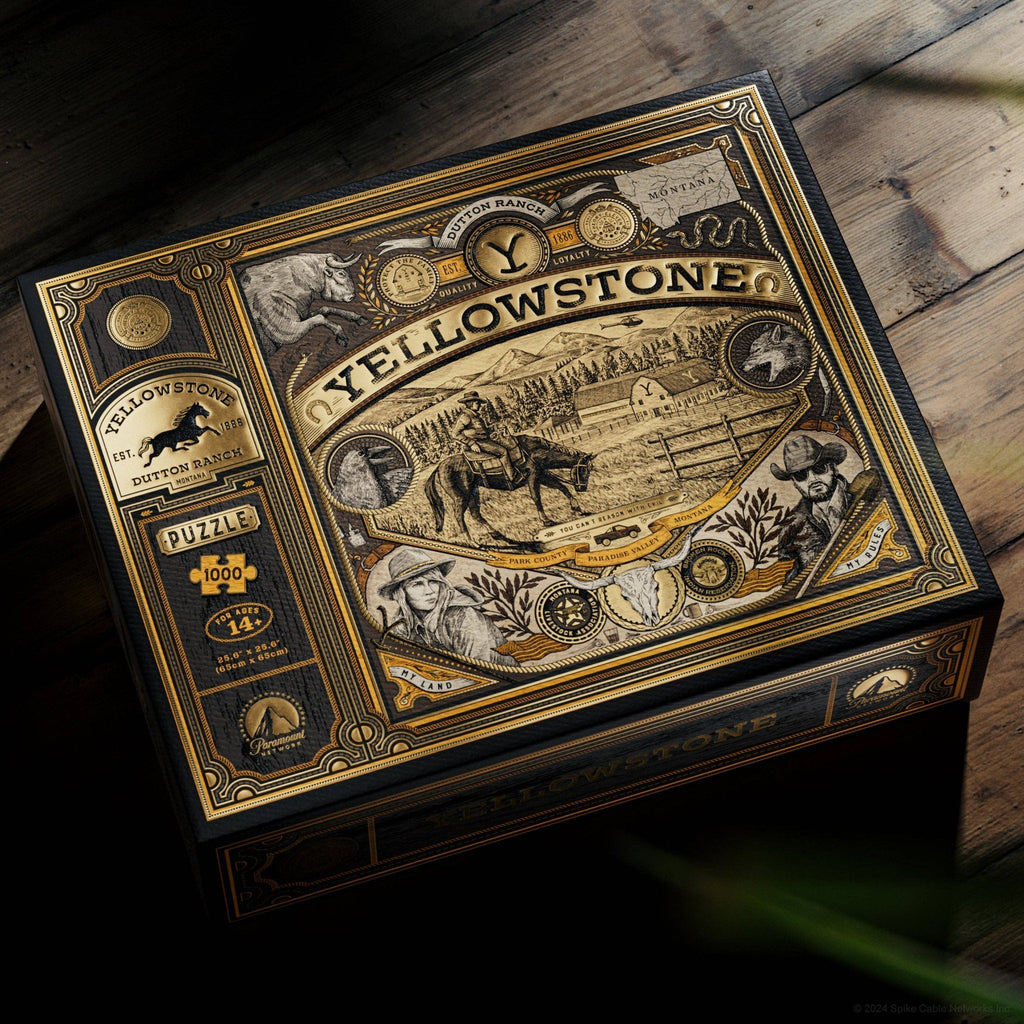 Yellowstone Dutton Ranch 1000 Piece Jigsaw Puzzle | Theory11